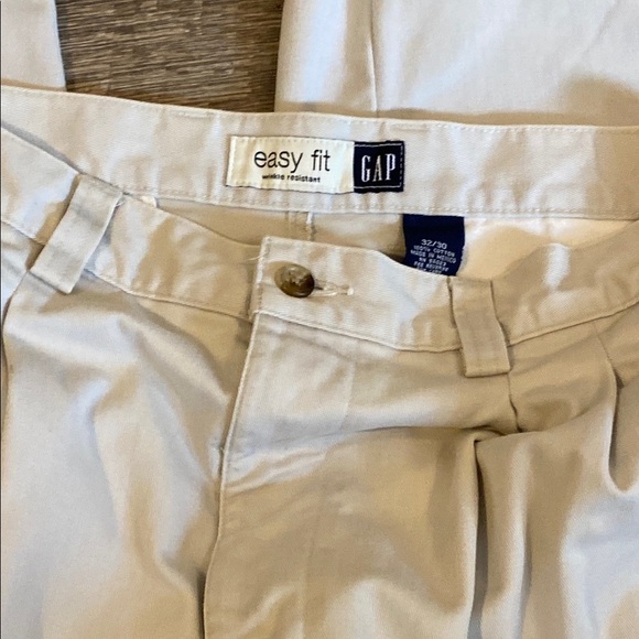 GAP Cream Trousers Cotton Blend Smart Casual VINTAGE - Picture 2 of 6